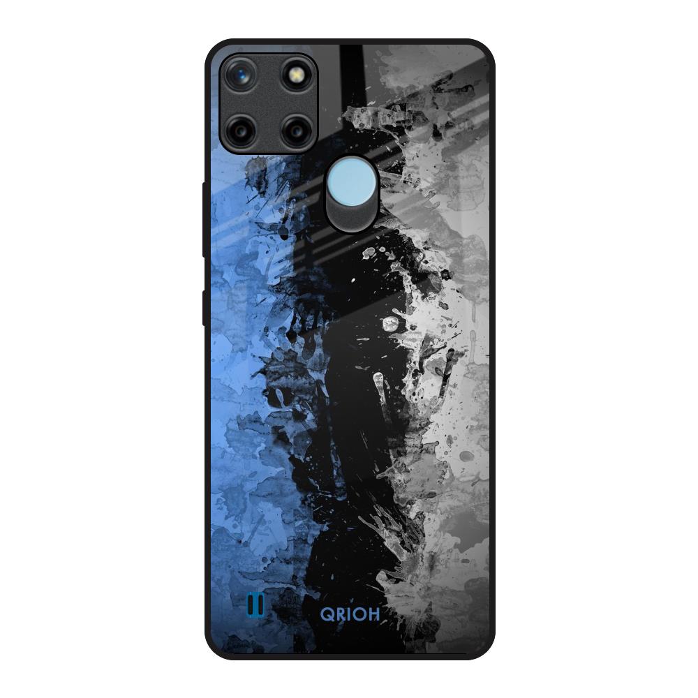 Dark Grunge Realme C21Y Glass Back Cover Online
