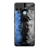 Dark Grunge Realme C21Y Glass Back Cover Online