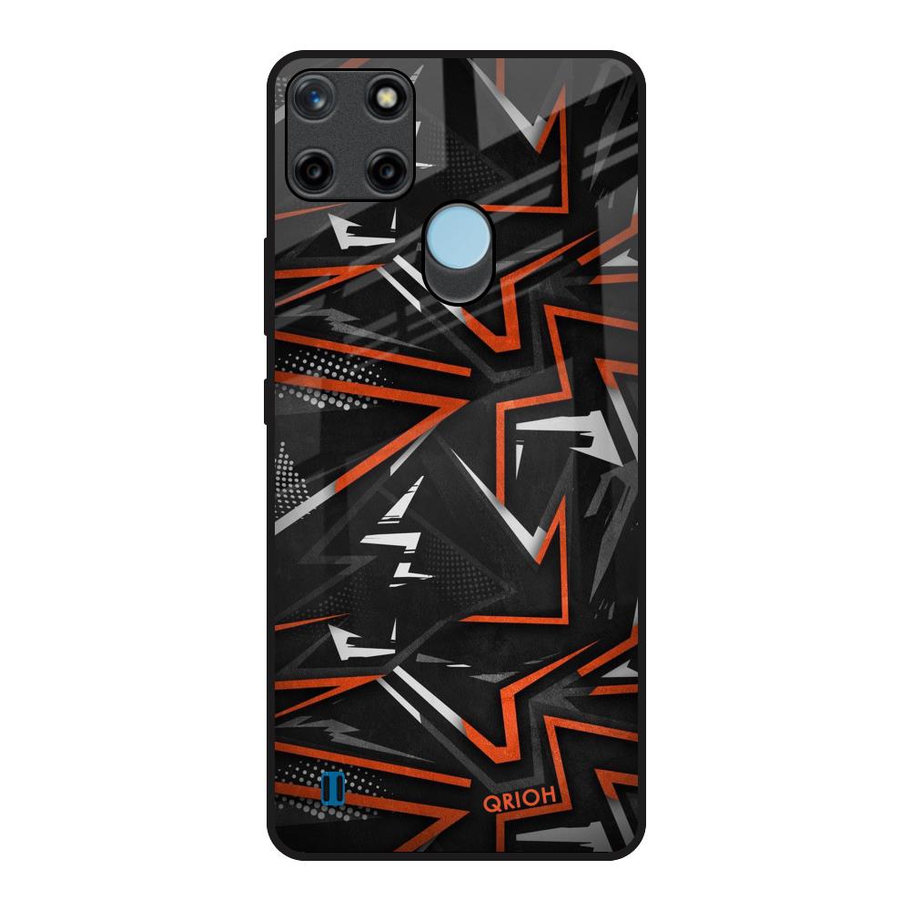 Vector Art Realme C21Y Glass Back Cover Online