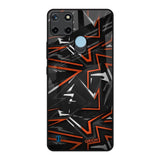 Vector Art Realme C21Y Glass Back Cover Online