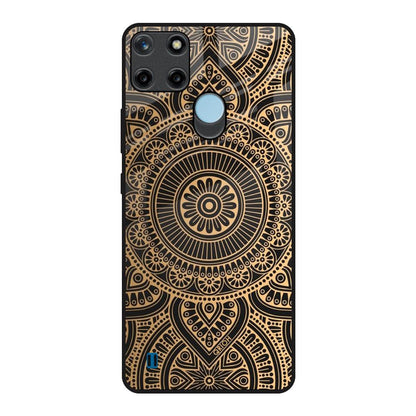Luxury Mandala Realme C21Y Glass Back Cover Online