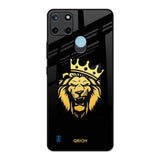 Lion The King Realme C21Y Glass Back Cover Online