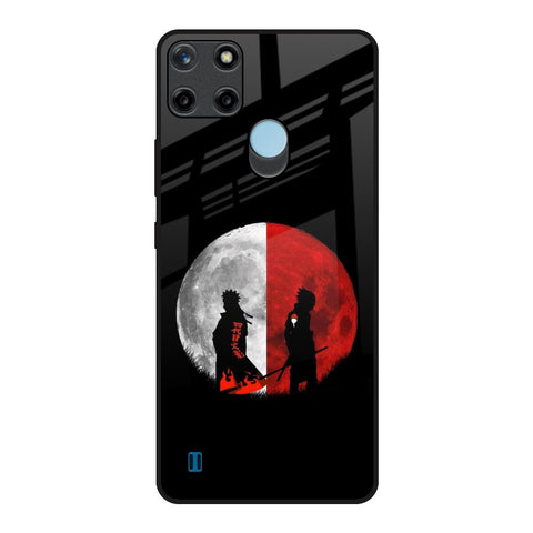 Anime Red Moon Realme C21Y Glass Back Cover Online