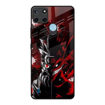 Dark Character Realme C21Y Glass Back Cover Online