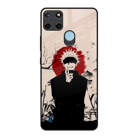 Manga Series Realme C21Y Glass Back Cover Online