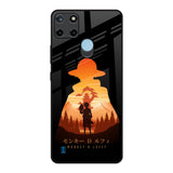 Luffy One Piece Realme C21Y Glass Back Cover Online