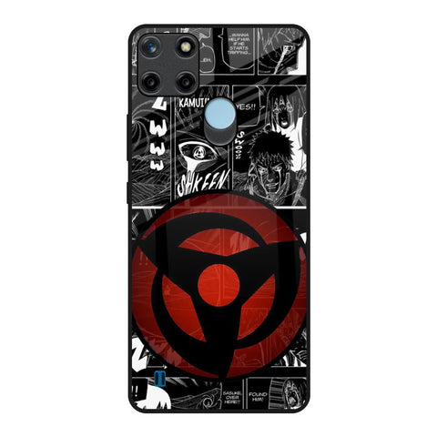 Sharingan Realme C21Y Glass Back Cover Online