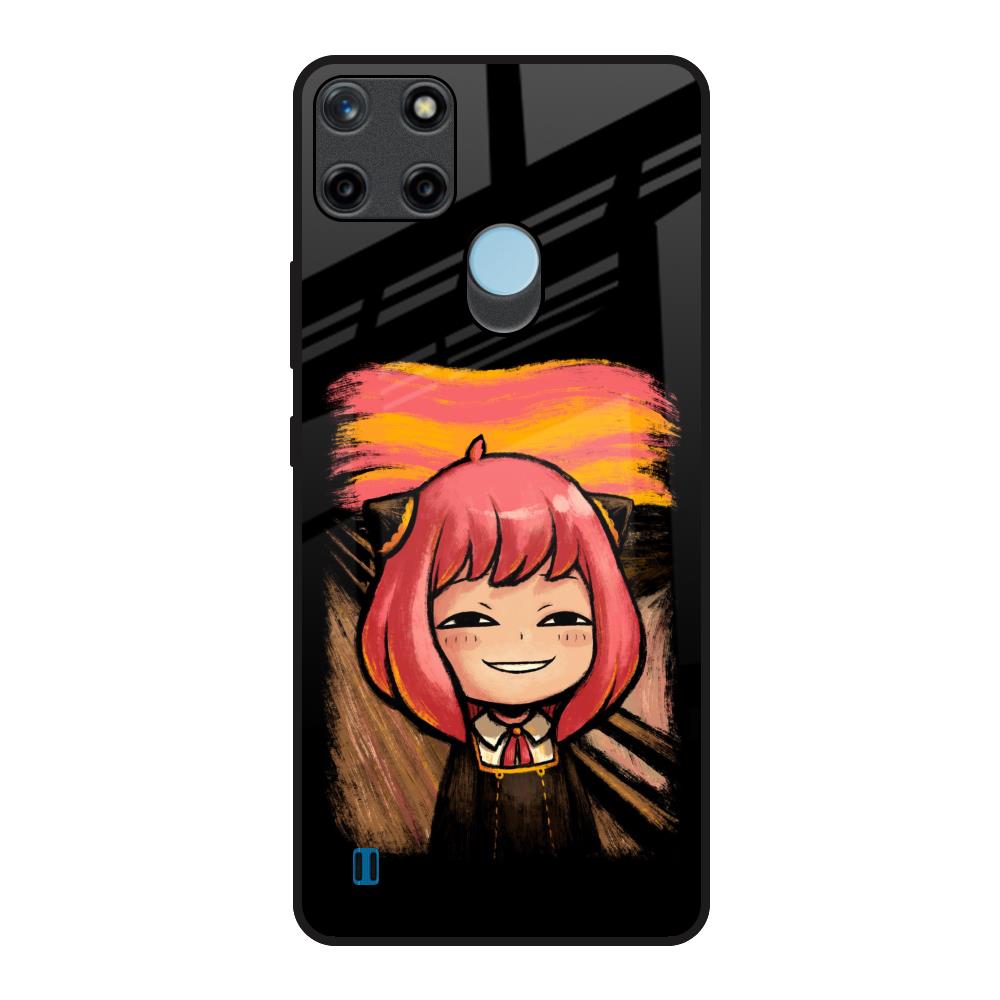 Spy X Family Realme C21Y Glass Back Cover Online
