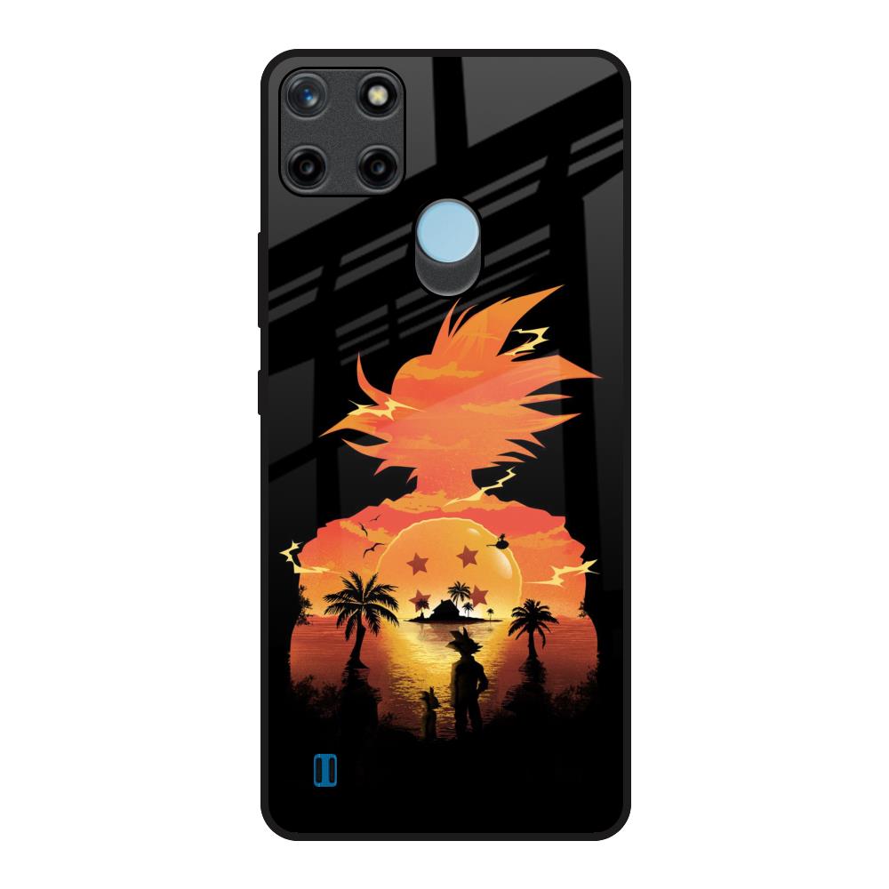 Japanese Paradise Realme C21Y Glass Back Cover Online