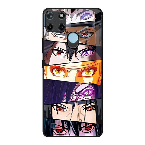 Anime Eyes Realme C21Y Glass Back Cover Online