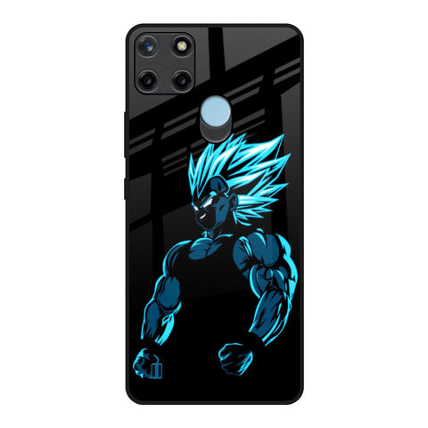 Pumped Up Anime Realme C21Y Glass Back Cover Online