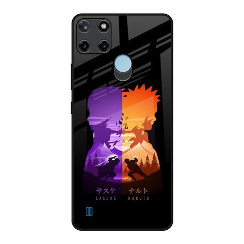 Minimalist Anime Realme C21Y Glass Back Cover Online