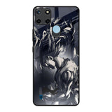 Sketch Art DB Realme C21Y Glass Back Cover Online