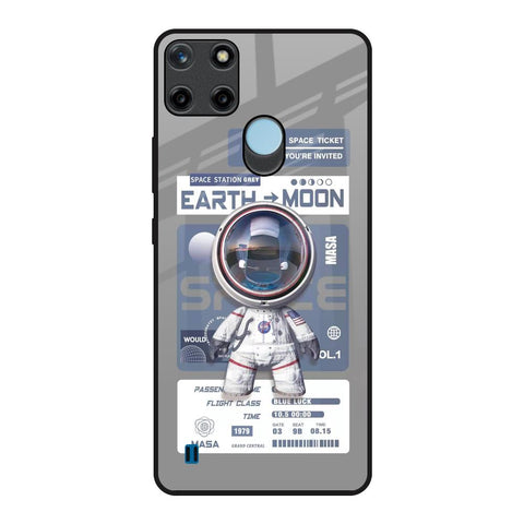 Space Flight Pass Realme C21Y Glass Back Cover Online