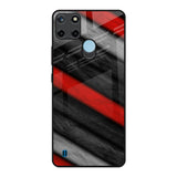 Soft Wooden Texture Realme C21Y Glass Back Cover Online