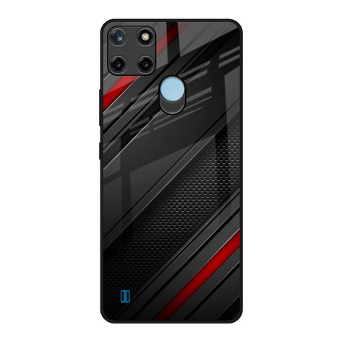 Modern Abstract Realme C21Y Glass Back Cover Online