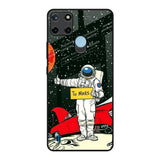 Astronaut on Mars Realme C21Y Glass Back Cover Online