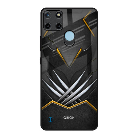 Black Warrior Realme C21Y Glass Back Cover Online