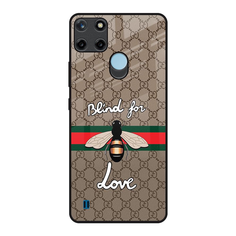 Blind For Love Realme C21Y Glass Back Cover Online