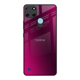 Pink Burst Realme C21Y Glass Back Cover Online