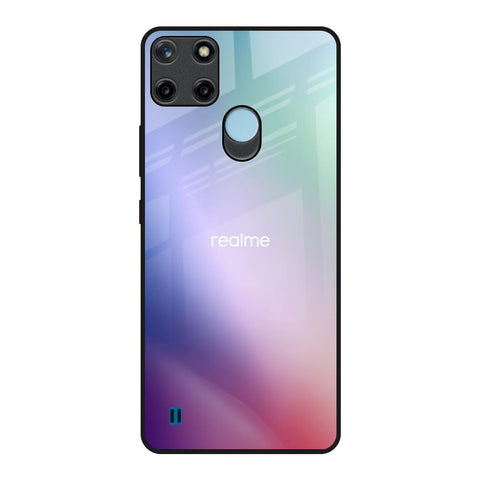 Abstract Holographic Realme C21Y Glass Back Cover Online