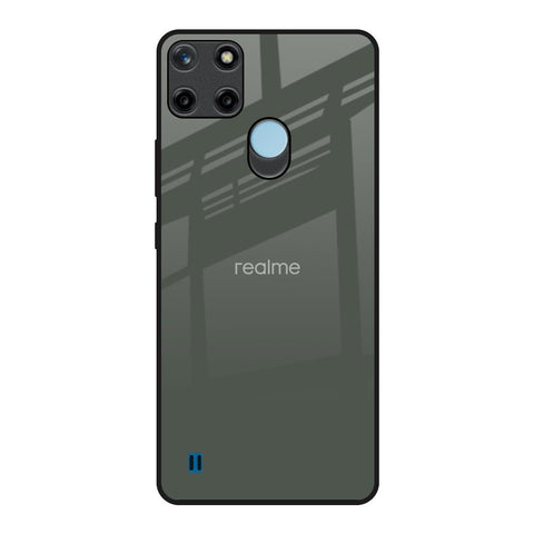 Charcoal Realme C21Y Glass Back Cover Online