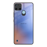 Blue Aura Realme C21Y Glass Back Cover Online
