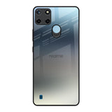 Tricolor Ombre Realme C21Y Glass Back Cover Online