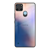 Blue Mauve Gradient Realme C21Y Glass Back Cover Online