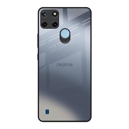 Space Grey Gradient Realme C21Y Glass Back Cover Online