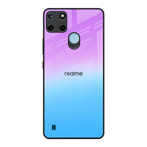 Unicorn Pattern Realme C21Y Glass Back Cover Online