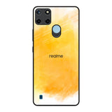 Rustic Orange Realme C21Y Glass Back Cover Online