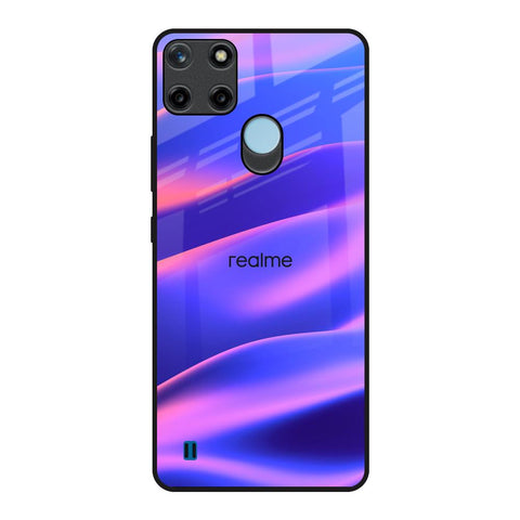 Colorful Dunes Realme C21Y Glass Back Cover Online