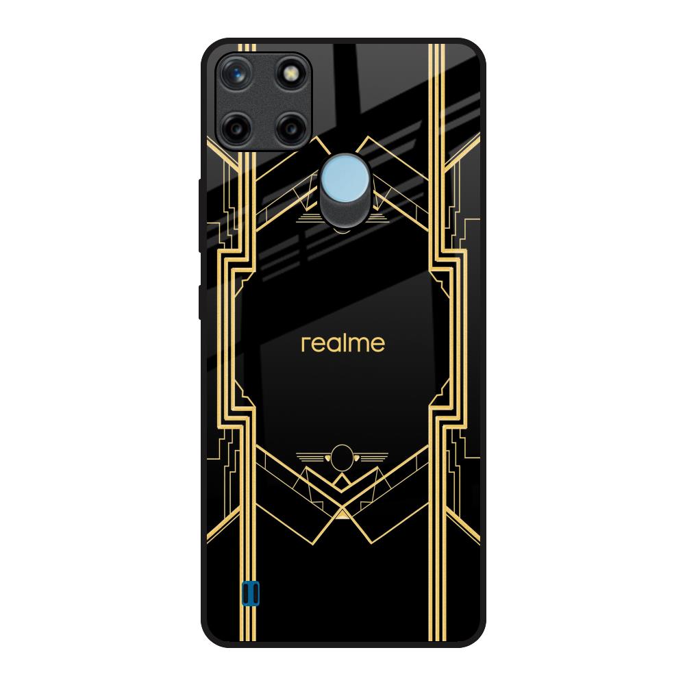 Sacred Logo Realme C21Y Glass Back Cover Online