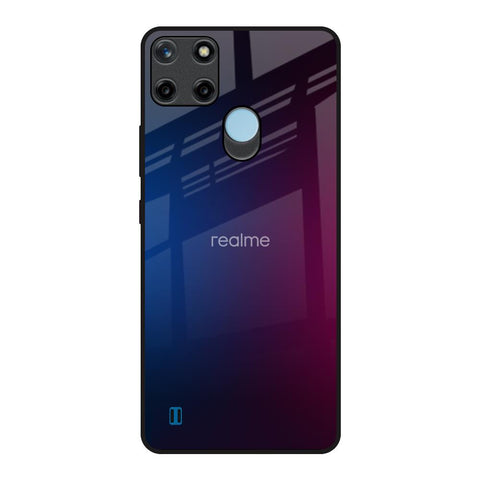 Mix Gradient Shade Realme C21Y Glass Back Cover Online