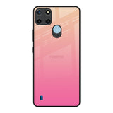 Pastel Pink Gradient Realme C21Y Glass Back Cover Online