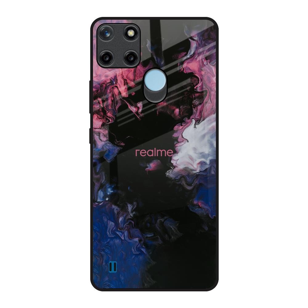 Smudge Brush Realme C21Y Glass Back Cover Online