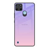 Lavender Gradient Realme C21Y Glass Back Cover Online