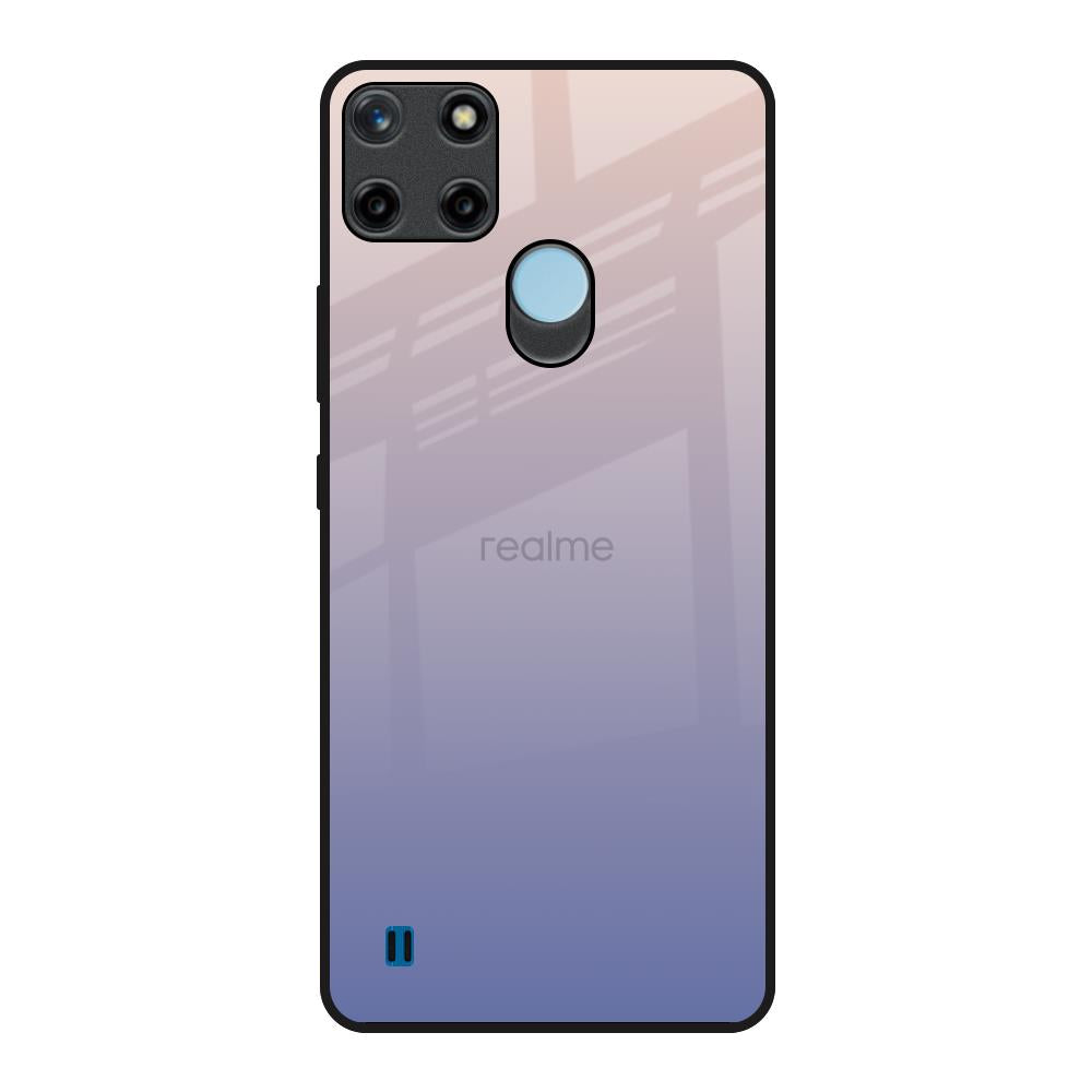 Rose Hue Realme C21Y Glass Back Cover Online