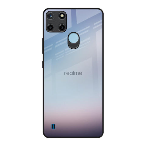 Light Sky Texture Realme C21Y Glass Back Cover Online
