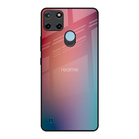 Dusty Multi Gradient Realme C21Y Glass Back Cover Online