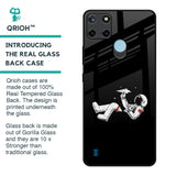 Space Traveller Glass Case for Realme C21Y