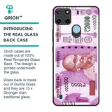 Stock Out Currency Glass Case for Realme C21Y