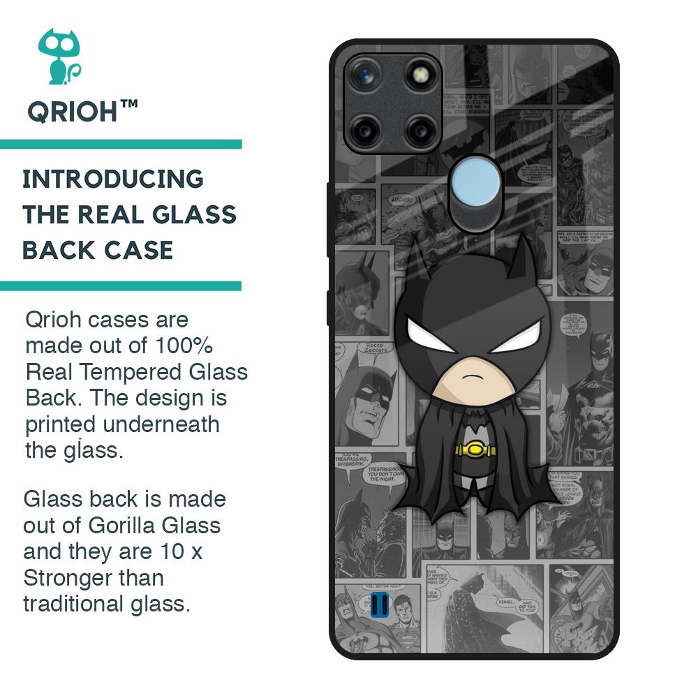 Cartoon Art Glass Case for Realme C21Y