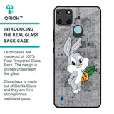 Cute Baby Bunny Glass Case for Realme C21Y
