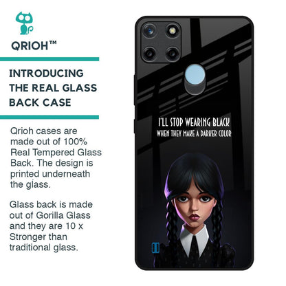 Aesthetic Digital Art Glass Case for Realme C21Y