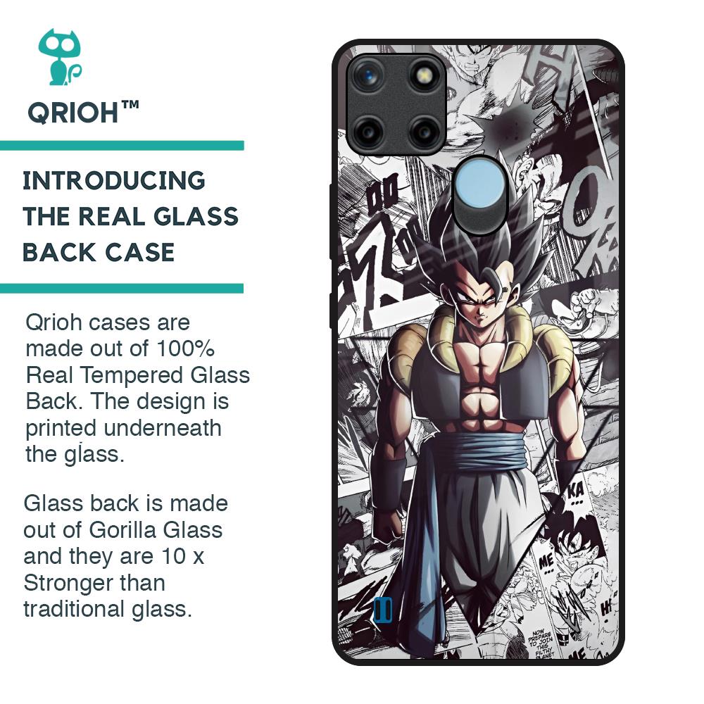 Dragon Anime Art Glass Case for Realme C21Y