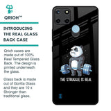 Real Struggle Glass Case for Realme C21Y