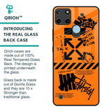 Anti Social Club Glass Case for Realme C21Y