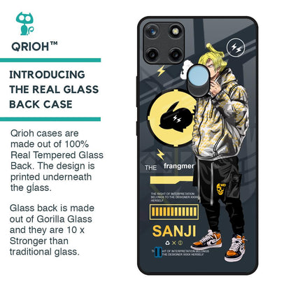 Cool Sanji Glass Case for Realme C21Y